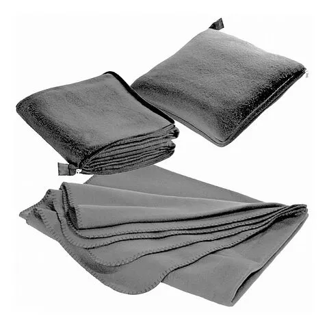 Флисовый плед-подушка Radcliff, серый Флисовый плед-подушка Radcliff, серый