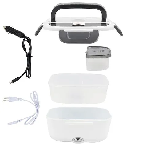 Ланчбокс с подогревом Autobox, серый