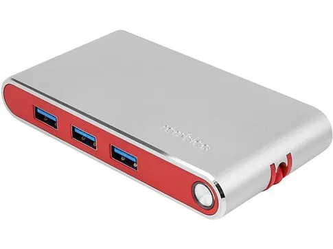 Хаб USB Rombica Type-C Hermes Red (Р)