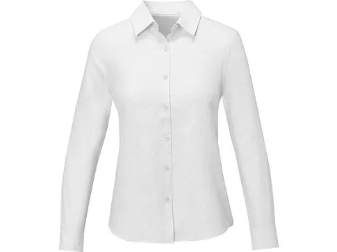 Pollux Женская рубашка с длинным рукавом, белый