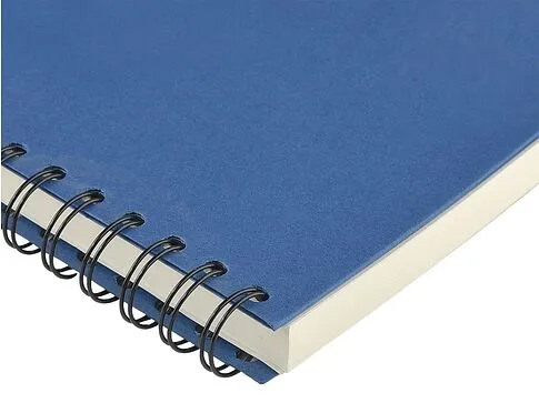 Ежедневник недатированный на гребне А5 Pragmatic, синий (Р)