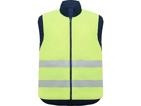 Жилет Persei, нэйви/неоновый желтый
