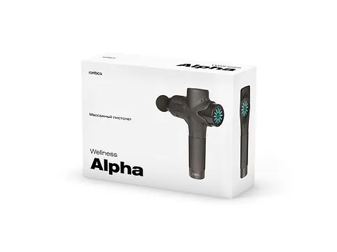 Массажер-пистолет Wellness Alpha