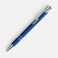 Ручка шариковая Keskus Soft Touch в футляре, синяя