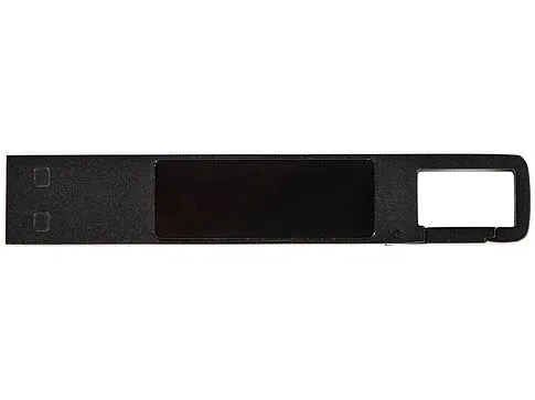 USB 2.0- флешка на 32 Гб c подсветкой логотипа Hook LED, темно-серый, синяя подсветка