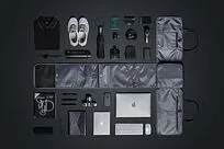 Дорожная сумка FlexPack Go, темно-серая