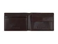 Портмоне BUGATTI НЕАПОЛЬ | NEAPLES, с защитой данных RFID, коричневое, натуральная воловья кожа, 10х2х7,2 см