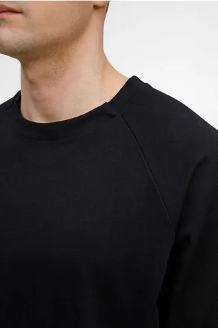 Футболка оверсайз унисекс Avenu, черная