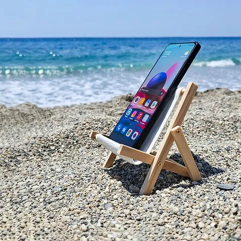 Подставка для телефона Heat, Светло-коричневый