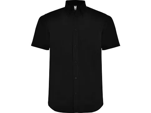 Рубашка Aifos мужская с коротким рукавом,  черный