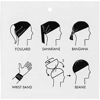 Многофункциональная бандана Bolt, белая