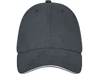 Бейсболка Darton, 6 панелей, storm grey