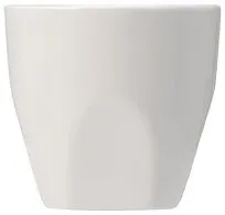 Кофейная пара с бамбуковым блюдцем Mandy, белый (Р)