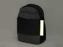 Светоотражающий брелок Reflector, серебристый/неоновый зеленый