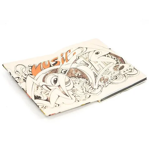 Записная книжка в клетку 15.5x21 Граффити R1-2443844