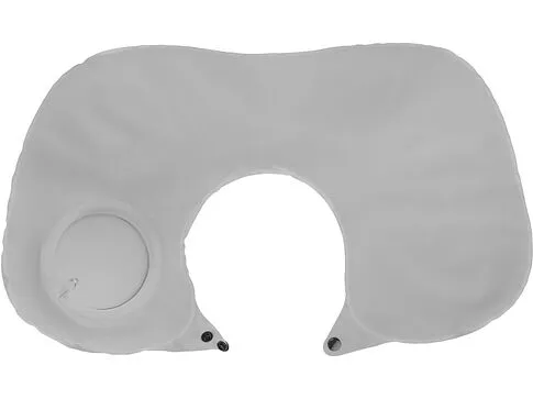 Подушка под шею с помпой Push, серый