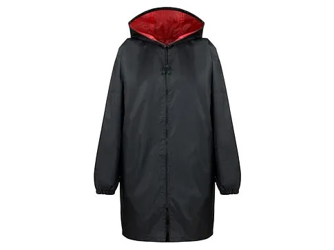 Дождевик Bi-color унисекс, красный/черный