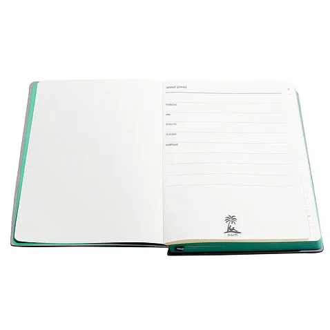 Ежедневник A5 недатированный Carisma в мягком переплёте, зеленый