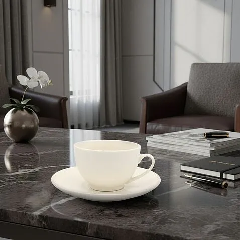 Чайная пара Swan, белая