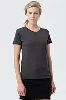 Футболка женская Regent Fit Women, черный меланж