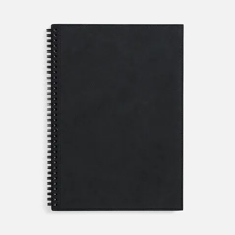 Ежедневник Notera Maxi, недатированный, черный