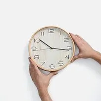 Часы Vintage, бежевые