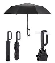 Зонт-трость, d=102 см, P705-851, черный