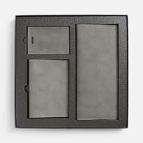 Набор Nubuk Trio, серый