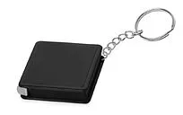 Брелок-рулетка, 1 м, 12034-02, черный