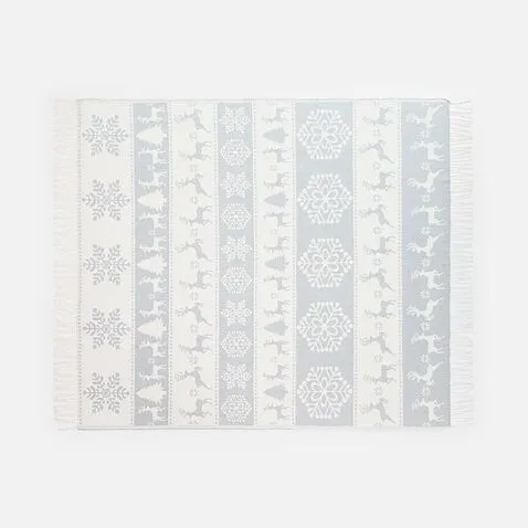 Плед «Скандинавия», серый