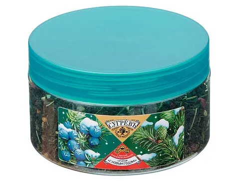 Чай С НОВЫМ ГОДОМ ! с пихтой, можжевельником и пряностями 55 г.