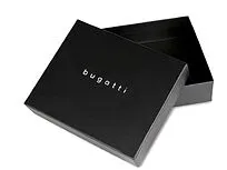 Портмоне для кредитных карт BUGATTI РЕМО | REMO, с защитой данных RFID, коричневое, натуральная воловья кожа, 10,5х1,5х8,2 см