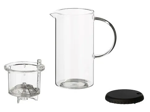 Стеклянный заварочный чайник Gunfu, 600 мл (Р)