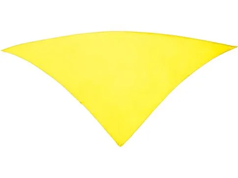 Шейный платок FESTERO треугольной формы, желтый Шейный платок FESTERO треугольной формы, желтый