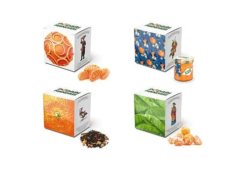 Подарочный набор с чаем и сладостями ПодариМандари (Р)