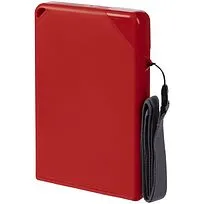 Плоская бутылка для воды Flacon, красная