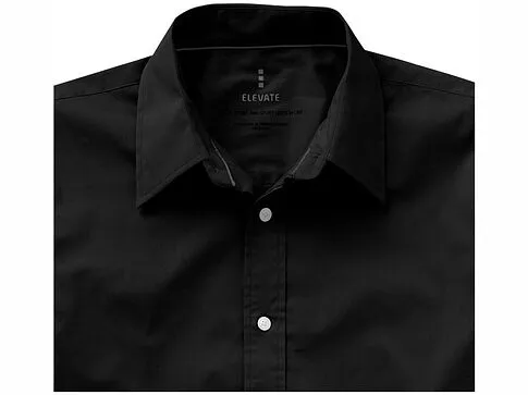 Рубашка Hamilton мужская с длинным рукавом, черный