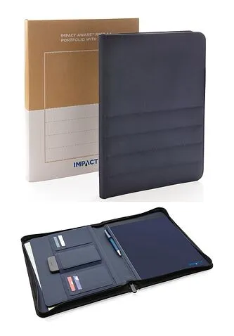 Органайзер из RPET AWARE на молнии, А4, P774-165, синий