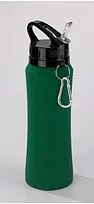 Металлическая термоизолирующая бутылка для воды 700 ml, HB02GR. Зеленый