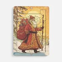 Пазл фигурный «Дед Мороз»