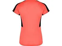 Футболка Suzuka женская, неоновый коралловый/черный