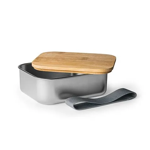 Ланчбокс (контейнер для еды) KORLAN, Серебро Ланчбокс (контейнер для еды) KORLAN, Серебро