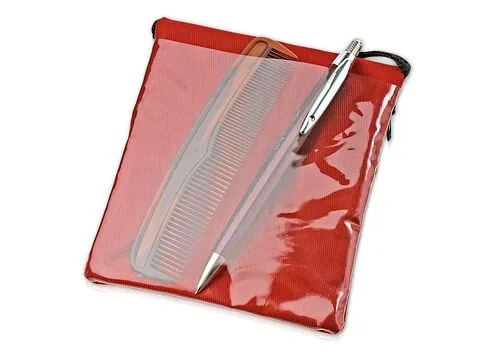 Нагрудный кошелек Путешествие, красный