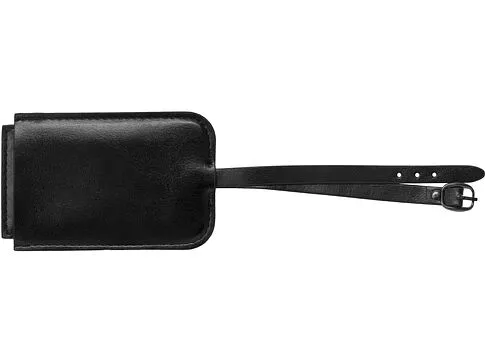 Багажная бирка из PU Fabrizio, черный