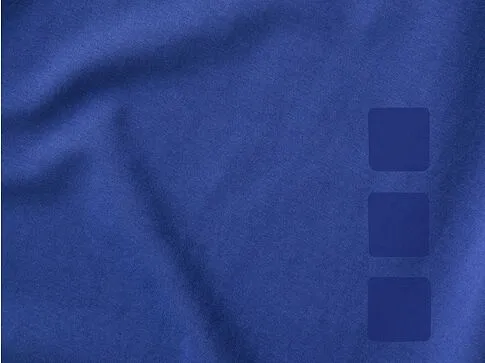 Ponoka женская футболка из органического хлопка, длинный рукав, синий