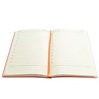 Ежедневник A5 недатированный Franco в мягком переплёте, оранжевый