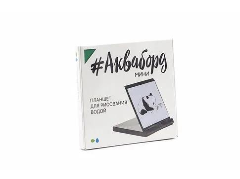 Планшет для рисования водой Акваборд мини, черный (P)