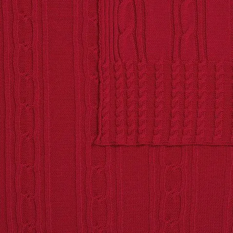 Плед Remitti, красный