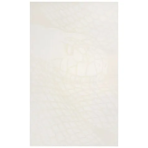 Плед Serpentica, молочный с люрексом