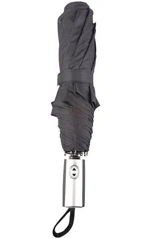 Зонт складной Fiber, черный